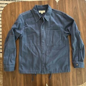 Madewell Men's Blue Shirt Jacket